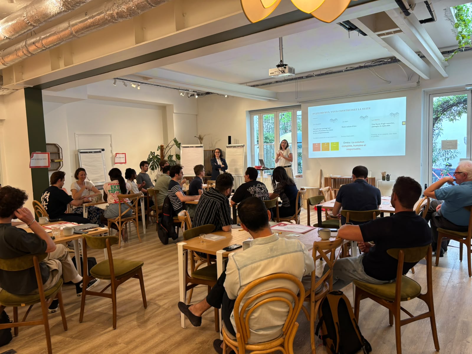 Atelier du séminaire des managers Oméa autour du manifeste